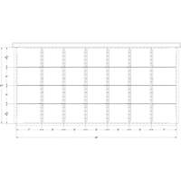 Cabinet d'entreposage &agrave; tiroirs int&eacute;gr&eacute; Interlok NRZ Safety Inc.