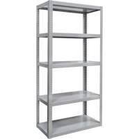 Heavy-Duty Shelving, Steel, Bolted, 3000 lbs. Capacity, 36" W x 72" H x 24" D NRZ Safety Inc.