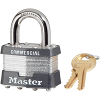 Cadenas commercial, Cl&eacute;s diff&eacute;rentes, Acier lamin&eacute;, Largeur de 1-3/4" NRZ Safety Inc.