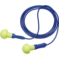 E-A-R Push-ins Metal Detectable Earplugs, Corded, One-Size, Bulk - Polybag, NRR 28 dB NRR dB NRZ Safety Inc.