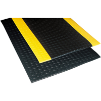 No. 419 Sof-Tred with Dyna-Shield Mats, Diamond, 2' x 3' x 1/2", Black, PVC NRZ Safety Inc.