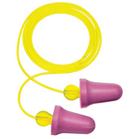 Bouchons d'oreilles en mousse sans contact E-A-R, Paire - Sac en poly, Avec cordon NRZ Safety Inc.