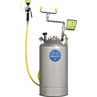 Douche oculaire portative, Pressuris&eacute;, Capacit&eacute; 15 gal., Conformit&eacute; ANSI Z358.1 NRZ Safety Inc.