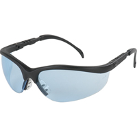 Lunettes de s&eacute;curit&eacute; Klondike, Lentille Bleu p&acirc;le, Anti-&eacute;gratignures, R&eacute;pond ou surpasse la norme CSA Z94.3 NRZ Safety Inc.