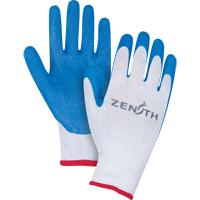Natural Rubber Seamless Knit Coated Gloves, 9/Large, Rubber Latex Coating, 10 Gauge, Polyester/Cotton Shell NRZ Safety Inc.