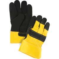 Gants d'ajusteur doubl&eacute;s pour l'hiver &agrave; chaleur sup&eacute;rieure, Grand, Paume en Cuir de vache refendu, Doublure en Thinsulate NRZ Safety Inc.