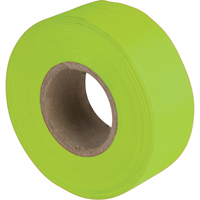 Rubans pour signalisation, 1,1875" la x 150' lo, Lime fluorescent NRZ Safety Inc.