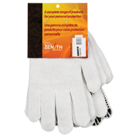 Gants tricot&eacute;s &agrave; pois, Poly/coton, Un c&ocirc;t&eacute;, Calibre 7, Grand NRZ Safety Inc.