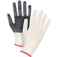 Gants en tricot &agrave; paume enduite, Poly/coton, Un c&ocirc;t&eacute;, Calibre 7, Petit NRZ Safety Inc.