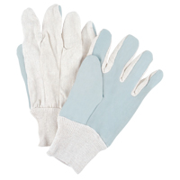 Premium Work Gloves, Large, Split Cowhide Palm NRZ Safety Inc.