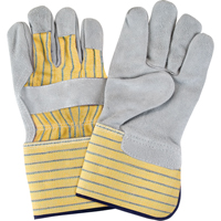 Premium Quality Fitters Gloves, Large, Split Cowhide Palm, Cotton Inner Lining NRZ Safety Inc.