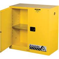 Sure-Grip&reg; Ex Flammable Storage Cabinets, 30 gal., 2 Door, 43" W x 44" H x 18" D NRZ Safety Inc.