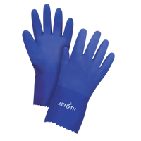 Ultra Flexible Gloves, Size X-Large/10, 12" L, PVC, Interlock Inner Lining, 45-mil NRZ Safety Inc.