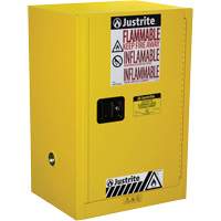 Armoire de s&eacute;curit&eacute; compacte pour produits inflammables EX Sure-Grip, 12 gal., 1 Porte(s), 23,25" La x 35" h x 18" p NRZ Safety Inc.