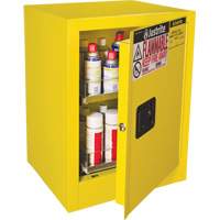 Armoire de s&eacute;curit&eacute; d'&eacute;tabli pour produits inflammables EX Sure-Grip, 24 gal., 1 Porte(s), 21" La x 27" h x 18" p NRZ Safety Inc.