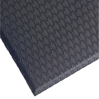 Cushion Max Mats, Diamond, 2' x 3' x 5/8", Charcoal, Nitrile/PVC NRZ Safety Inc.