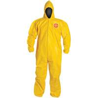 Hooded Coveralls, Tychem&reg; 2000, 3X-Large, Yellow NRZ Safety Inc.