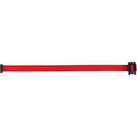 Tape Cassette for Build-Your-Own Crowd Control Barriers, Blank, 7', Red Tape NRZ Safety Inc.