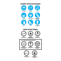 Trousses d'&eacute;tiquetage pour messages du droit &agrave; l'information NRZ Safety Inc.