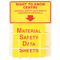 Panneaux de style pochette, Anglais, Compris reliures NRZ Safety Inc.