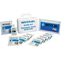 Trousses d'urgence pour brûlures Water Jel, Boîte en plastique de 36 unit&eacute;s, Classe 2 NRZ Safety Inc.