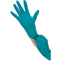 TouchNTuff Disposable Gloves, 7, Nitrile, 5-mil, Powdered, Green NRZ Safety Inc.