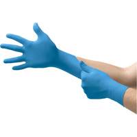 Disposable Gloves, Small, Nitrile, 5-mil, Powdered, Blue NRZ Safety Inc.