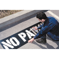 Parking Lot Stencils, English, 12" NRZ Safety Inc.