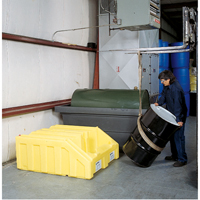 The Poly-Rack System - Poly-Racker, 49" L x 53" W x 23" H, 102 US gal. Capacity NRZ Safety Inc.