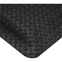 Smart No. 497 Mats, Diamond, 2' x 3' x 5/8", Black, PVC NRZ Safety Inc.