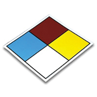 Plaque-&eacute;tiquette de s&eacute;curit&eacute; de la NFPA, vierge, Vinyle NRZ Safety Inc.