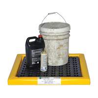 Poly-Spillpad Pads, 24" L x 24" W x 2" H, 2 US gal. Spill Capacity NRZ Safety Inc.