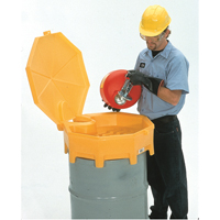 Global Ultra-Drum Funnel with Cover, 5 gal. NRZ Safety Inc.