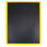 Anti-Fatigue Dome Matting, Bubbled, 2' x 3' x 1/2", Black, Rubber NRZ Safety Inc.
