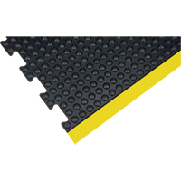 Tapis antifatigue en d&ocirc;me, &agrave; bulles, 3' x 4' x 1/2", Noir, Caoutchouc NRZ Safety Inc.