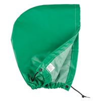 AcidBasicTM Chemical & Acid Resistant Rain Hood, One Size, Green, Polyester NRZ Safety Inc.