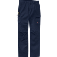 Performance Shop Pants, Canvas/Cotton/Polyester, Navy Blue, Size 30, 37 Inseam NRZ Safety Inc.