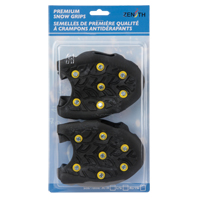 Heavy-Duty Anti-Slip Ice Cleats, Steel, Stud Traction, Medium NRZ Safety Inc.