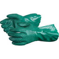Gants Chemstop avec prise en poudre de c&eacute;ramique, Taille Moyen/8, 12" lo, Nitrile, Doublure en Jersey de coton, 40-mil NRZ Safety Inc.