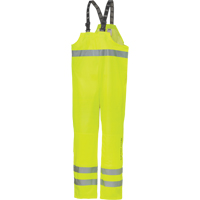 Narvik Rainwear - Bib pants, Polyester, Small, High Visibility Lime-Yellow NRZ Safety Inc.