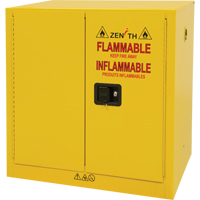 Flammable Storage Cabinet, 22 gal., 2 Door, 35" W x 35" H x 22" D NRZ Safety Inc.