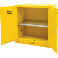 Flammable Storage Cabinet, 22 gal., 2 Door, 35" W x 35" H x 22" D NRZ Safety Inc.