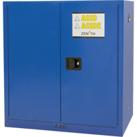 Corrosive Liquids Cabinet, 30 gal., 43" x 44" x 18" NRZ Safety Inc.