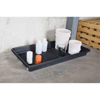 Ultra-Utility Trays&reg;, 12" L x 48" W x 4.75" H, 12 gal. Spill Capacity NRZ Safety Inc.