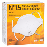 Respirateur contre les particules, N95, Certifi&eacute; NIOSH, Moyen/grand NRZ Safety Inc.