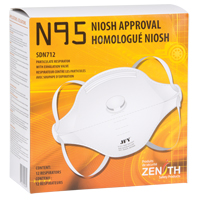 Respirateur contre les particules, N95, Certifi&eacute; NIOSH, Moyen/grand NRZ Safety Inc.