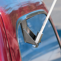 Tiges de s&eacute;curit&eacute; pour travaux l&eacute;gers Safety Whip, Fixation Fen&ecirc;tre, Hauteur 5', Orange NRZ Safety Inc.