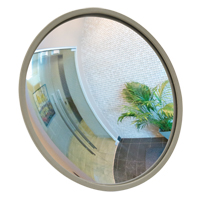 Convex Mirror with Bracket, Indoor/Outdoor, 12" Diameter NRZ Safety Inc.