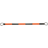 Retractable Cone Bar, 7' 5" Extended Length, Black/Orange NRZ Safety Inc.