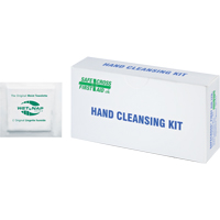 Lingettes humides nettoyantes pour les mains, Serviette NRZ Safety Inc.